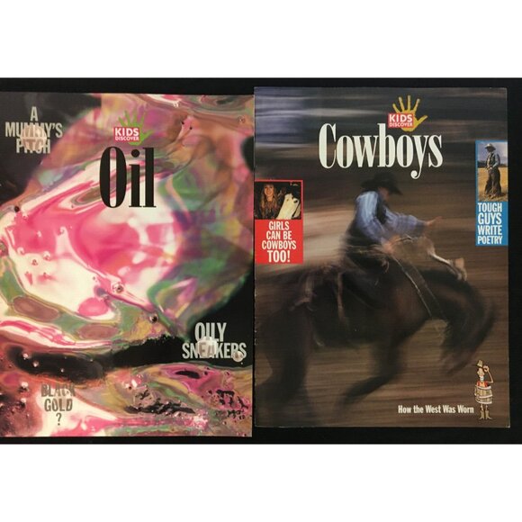 Kids Discover Magazine Lot of 6 Colonial America Explorers Oil Cowboys Soccer - Picture 4 of 7